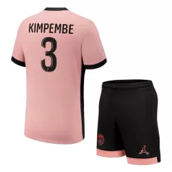 Dječji Dresovi Paris Saint-Germain Kimpembe 3 Treći 2024/25 Dječji Dresovi Paris Saint-Germain Kimpembe 3 Treći 2024/25