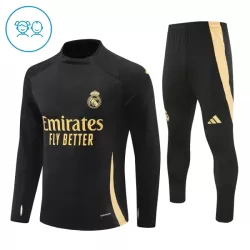 Dječji Komplet Trenirke za Treniranje Real Madrid Četvrt-Zip 2024/25 Crna Dječji Komplet Trenirke za Treniranje Real Madrid Četvrt-Zip 2024/25 Crna