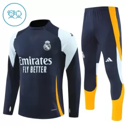 Dječji Komplet Trenirke za Treniranje Real Madrid Četvrt-Zip 2024/25 Navy Dječji Komplet Trenirke za Treniranje Real Madrid Četvrt-Zip 2024/25 Navy