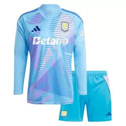 Dječji Golmanski Dresovi Aston Villa 2024/25 Plava Dugi rukav Dječji Golmanski Dresovi Aston Villa 2024/25 Plava Dugi rukav