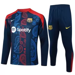 Komplet Trenirke za Treniranje Barcelona Četvrt-Zip 2024/25 Navy Komplet Trenirke za Treniranje Barcelona Četvrt-Zip 2024/25 Navy