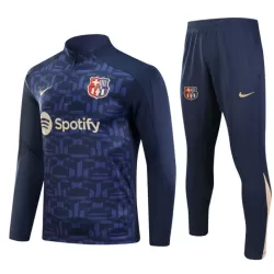 Komplet Trenirke za Treniranje Barcelona Četvrt-Zip 2024/25 Navy Komplet Trenirke za Treniranje Barcelona Četvrt-Zip 2024/25 Navy