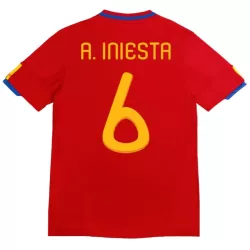 Dresovi Španjolska A. Iniesta 6 2010 Domaći Retro Dresovi Španjolska A. Iniesta 6 2010 Domaći Retro