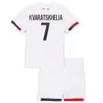 Dječji Dresovi Paris Saint-Germain Kvaratskhelia 7 Gostujući 2024/25
