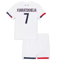 Dječji Dresovi Paris Saint-Germain Kvaratskhelia 7 Gostujući 2024/25 Dječji Dresovi Paris Saint-Germain Kvaratskhelia 7 Gostujući 2024/25