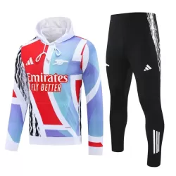 Komplet Trenirke za Treniranje Arsenal Hoodie 2024/25 Bijela Komplet Trenirke za Treniranje Arsenal Hoodie 2024/25 Bijela