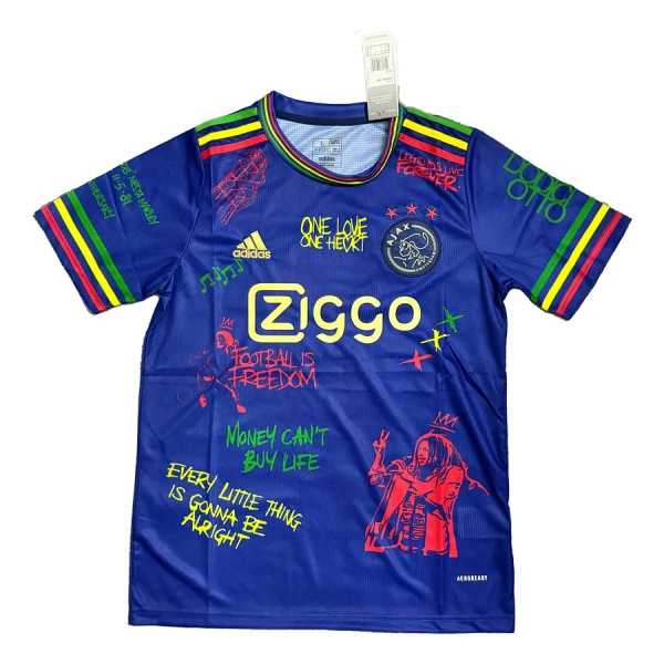 Dresovi Ajax x Bob Marley 2024/25 Plava Dresovi Ajax x Bob Marley 2024/25 Plava