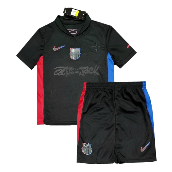 Dječji Dresovi FC Barcelona x Travis Scott Gostujući 2024/25 Dječji Dresovi FC Barcelona x Travis Scott Gostujući 2024/25