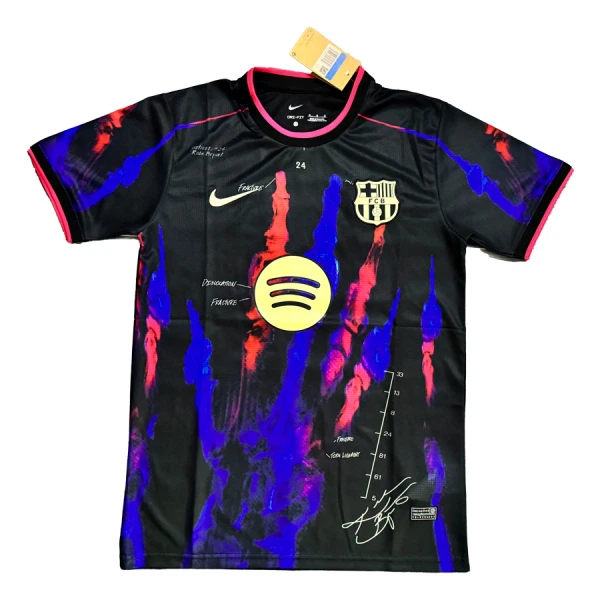 Dresovi Barcelona 2025/26 Crna - Specifična