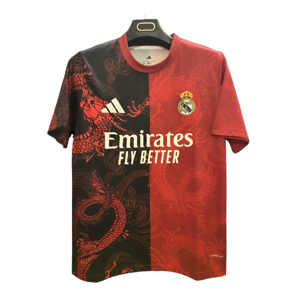 Dresovi Real Madrid Dragon 2024/25 Crvena Dresovi Real Madrid Dragon 2024/25 Crvena