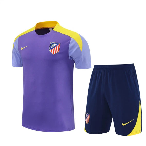 Dječji Atlético Madrid Dresovi za Trening 2025/26 Ljubičasta Dječji Atlético Madrid Dresovi za Trening 2025/26 Ljubičasta
