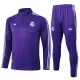 Komplet Trenirke za Treniranje Real Madrid Četvrt-Zip 2025/26 Ljubičasta Komplet Trenirke za Treniranje Real Madrid Četvrt-Zip 2025/26 Ljubičasta