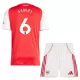 Dječji Dresovi Arsenal Gabriel 6 Domaći 2025/26 Dječji Dresovi Arsenal Gabriel 6 Domaći 2025/26