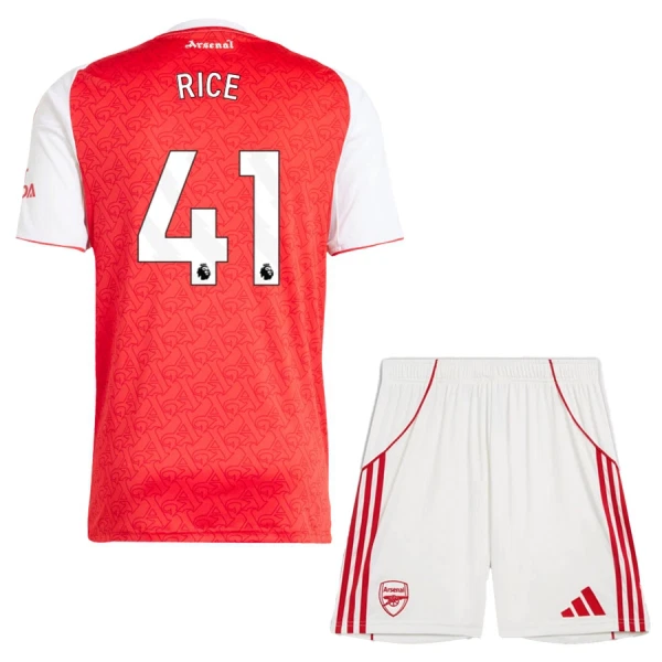 Dječji Dresovi Arsenal Rice 41 Domaći 2025/26 Dječji Dresovi Arsenal Rice 41 Domaći 2025/26