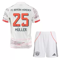 Dječji Dresovi FC Bayern München Thomas Müller 25 Gostujući 2025/26 Dječji Dresovi FC Bayern München Thomas Müller 25 Gostujući 2025/26