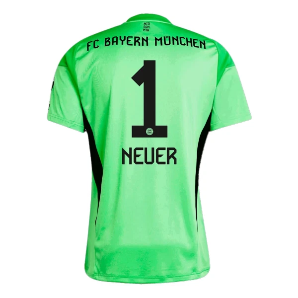 Dječji Golmanski Dresovi FC Bayern München Neuer 1 2025/26 Zelena