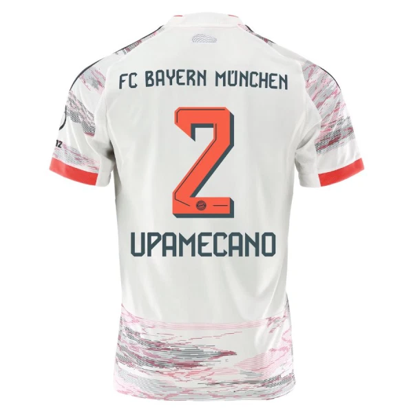 Dresovi FC Bayern München Dayot Upamecano 2 Gostujući 2025/26 Dresovi FC Bayern München Dayot Upamecano 2 Gostujući 2025/26
