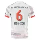 Dresovi FC Bayern München Joshua Kimmich 6 Gostujući 2025/26 Dresovi FC Bayern München Joshua Kimmich 6 Gostujući 2025/26