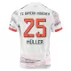 Dresovi FC Bayern München Thomas Müller 25 Gostujući 2025/26 Dresovi FC Bayern München Thomas Müller 25 Gostujući 2025/26
