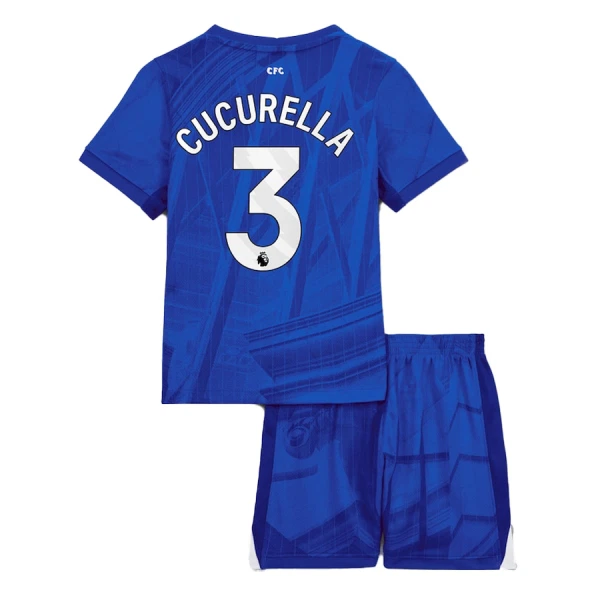 Dječji Dresovi Chelsea Cucurella 3 Domaći 2025/26 Dječji Dresovi Chelsea Cucurella 3 Domaći 2025/26