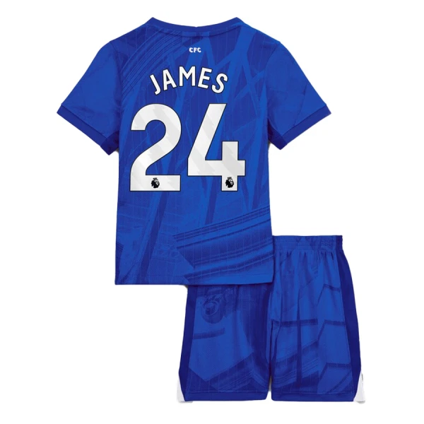 Dječji Dresovi Chelsea James 24 Domaći 2025/26 Dječji Dresovi Chelsea James 24 Domaći 2025/26