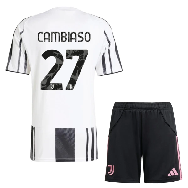 Dječji Dresovi Juventus Cambiaso 27 Domaći 2025/26 Dječji Dresovi Juventus Cambiaso 27 Domaći 2025/26