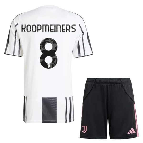 Dječji Dresovi Juventus Koopmeiners 8 Domaći 2025/26 Dječji Dresovi Juventus Koopmeiners 8 Domaći 2025/26