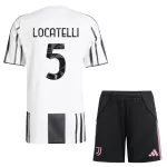 Dječji Dresovi Juventus Locatelli 5 Domaći 2025/26