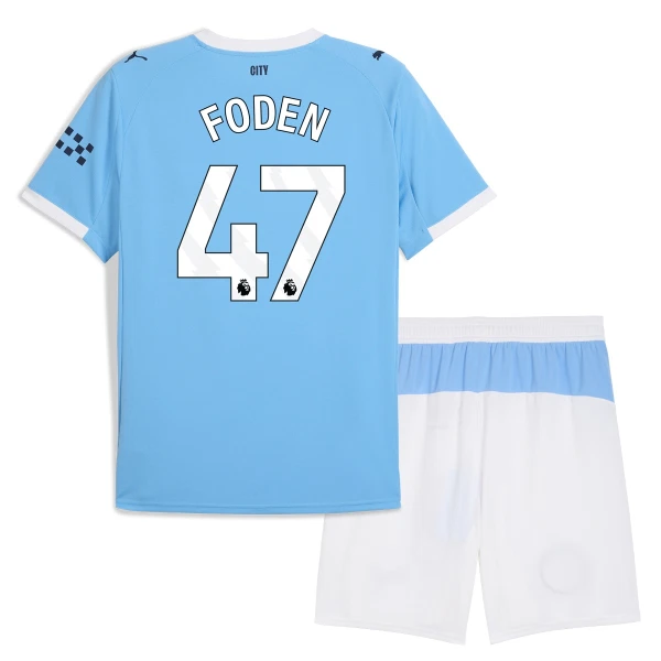 Dječji Dresovi Manchester City Foden 47 Domaći 2025/26 Dječji Dresovi Manchester City Foden 47 Domaći 2025/26