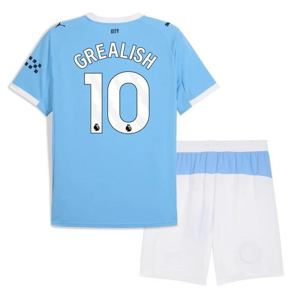 Dječji Dresovi Manchester City Grealish 10 Domaći 2025/26 Dječji Dresovi Manchester City Grealish 10 Domaći 2025/26