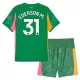Dječji Golmanski Dresovi Manchester City Ederson M. 31 2025/26 Zelena Dječji Golmanski Dresovi Manchester City Ederson M. 31 2025/26 Zelena