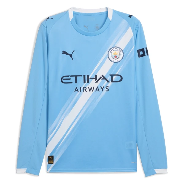 Dresovi Manchester City Domaći 2025/26 Dugi rukav Dresovi Manchester City Domaći 2025/26 Dugi rukav