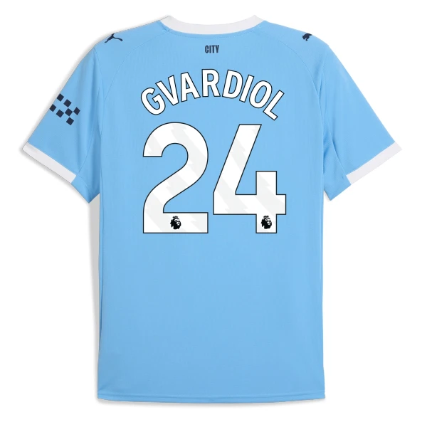 Dresovi Manchester City Gvardiol 24 Domaći 2025/26 Dresovi Manchester City Gvardiol 24 Domaći 2025/26