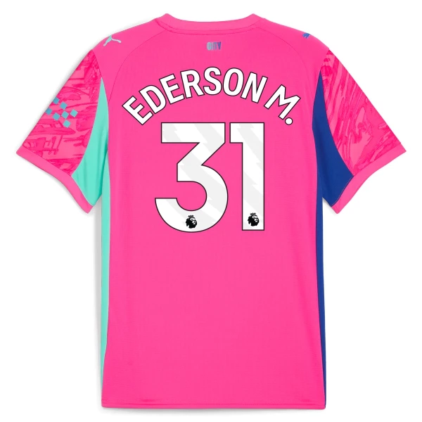 Golmanski Dresovi Manchester City Ederson M. 31 2025/26 Ružičasta Golmanski Dresovi Manchester City Ederson M. 31 2025/26 Ružičasta