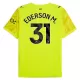 Golmanski Dresovi Manchester City Ederson M. 31 2025/26 Žuta Golmanski Dresovi Manchester City Ederson M. 31 2025/26 Žuta