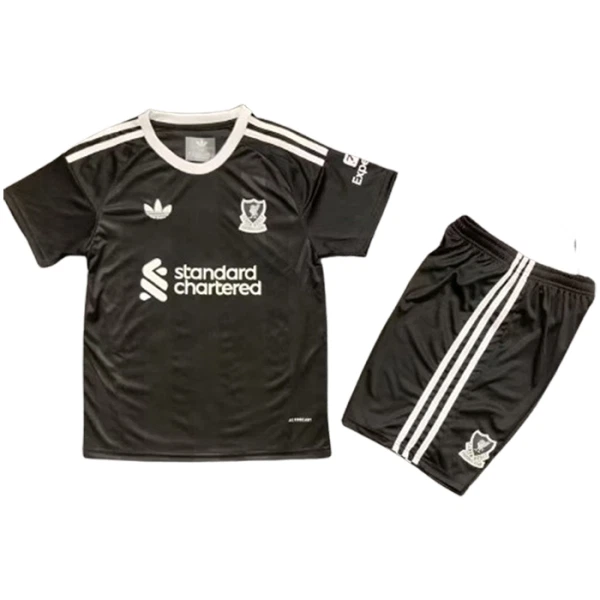 Dječji Golmanski Dresovi Liverpool 2025/26 Crna Dječji Golmanski Dresovi Liverpool 2025/26 Crna