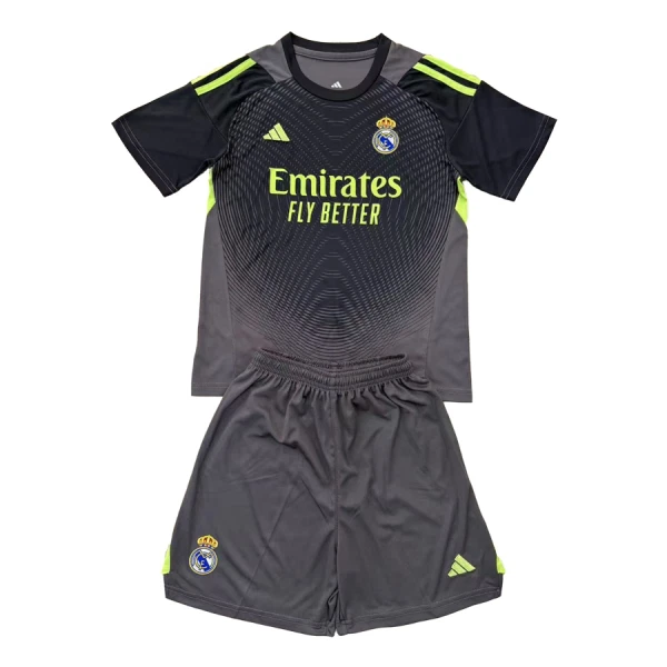 Dječji Golmanski Dresovi Real Madrid 2025/26 Crna Dječji Golmanski Dresovi Real Madrid 2025/26 Crna