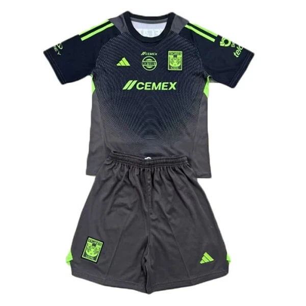 Dječji Golmanski Dresovi Tigres UANL 2025/26 Crna Dječji Golmanski Dresovi Tigres UANL 2025/26 Crna