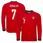 Dresovi Portugal Ronaldo 7 Domaći 2025 Dugi rukav