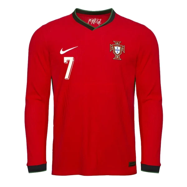 Dresovi Portugal Ronaldo 7 Domaći 2025 Dugi rukav