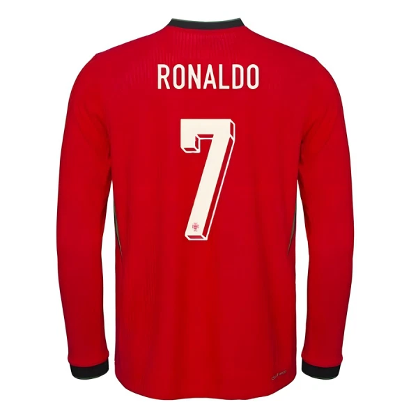 Dresovi Portugal Ronaldo 7 Domaći 2025 Dugi rukav