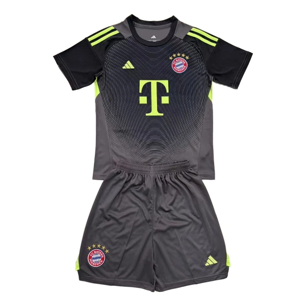 Dječji Golmanski Dresovi FC Bayern München 2025/26 Crna Dječji Golmanski Dresovi FC Bayern München 2025/26 Crna