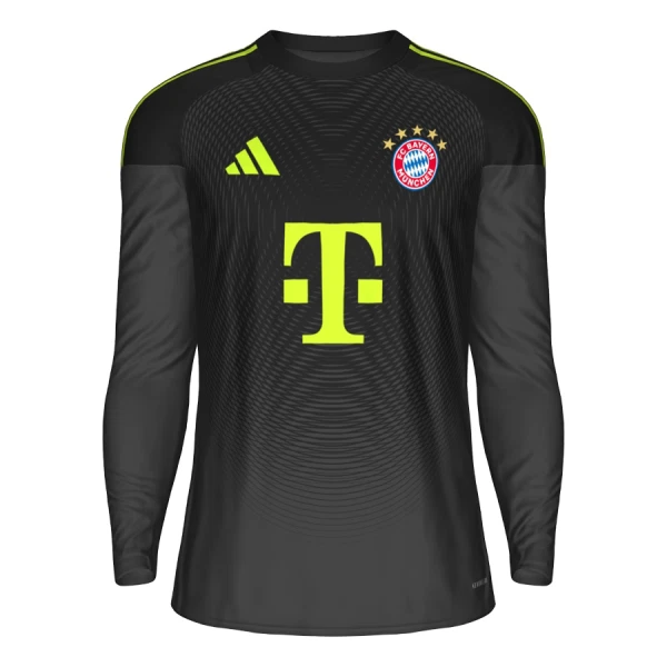 Golmanski Dresovi FC Bayern München 2025/26 Crna Dugi rukav Golmanski Dresovi FC Bayern München 2025/26 Crna Dugi rukav