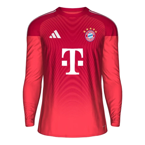 Golmanski Dresovi FC Bayern München 2025/26 Crvena Dugi rukav Golmanski Dresovi FC Bayern München 2025/26 Crvena Dugi rukav