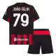 Dječji Dresovi AC Milan João Félix 79 Domaći 2025/26 Dječji Dresovi AC Milan João Félix 79 Domaći 2025/26
