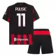Dječji Dresovi AC Milan Pulisic 11 Domaći 2025/26 Dječji Dresovi AC Milan Pulisic 11 Domaći 2025/26
