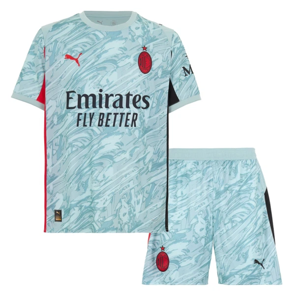 Dječji Golmanski Dresovi AC Milan 2025/26 Plava