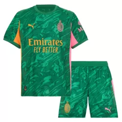 Dječji Golmanski Dresovi AC Milan 2025/26 Zelena Dječji Golmanski Dresovi AC Milan 2025/26 Zelena