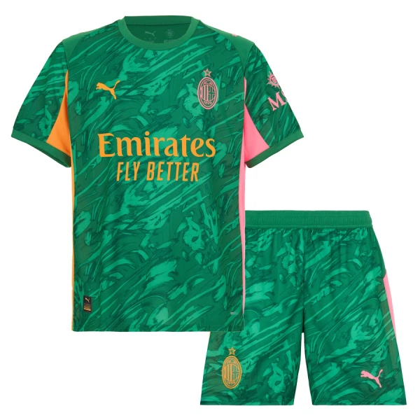 Dječji Golmanski Dresovi AC Milan M. Maignan 16 2025/26 Zelena