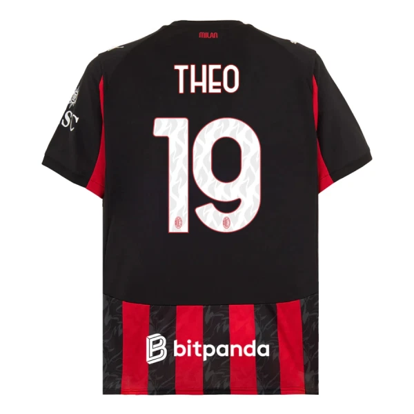 Dresovi AC Milan Theo 19 Domaći 2025/26 Dresovi AC Milan Theo 19 Domaći 2025/26